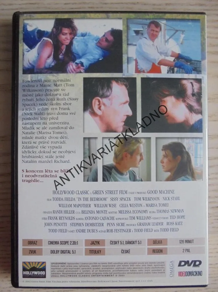V LOŽNICI,  DVD FILM