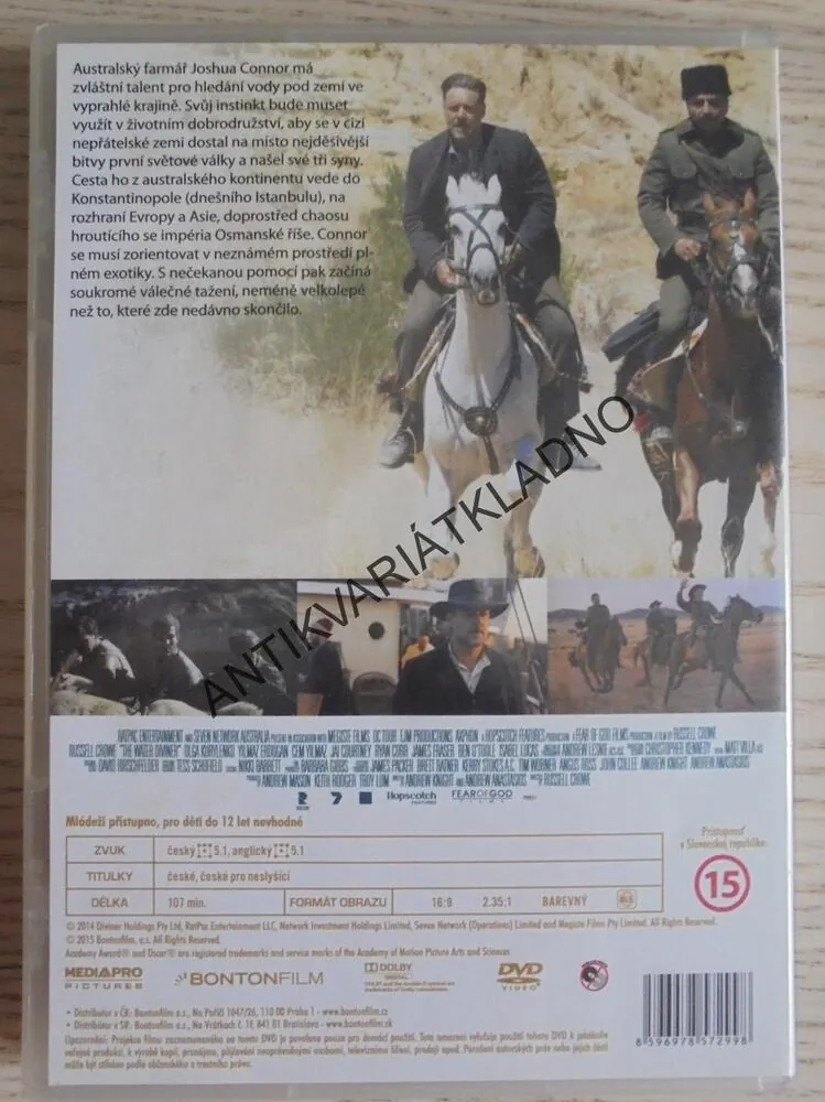 CESTA NADĚJE, RUSSELL CROWE, DVD FILM