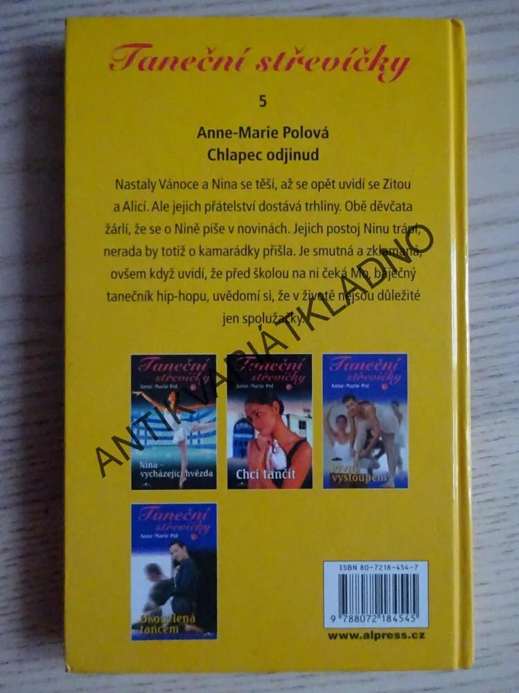 TANEČNÍ STŘEVÍČKY 5, CHLAPEC ODJINUD, ANNE-MARIE POL, **an