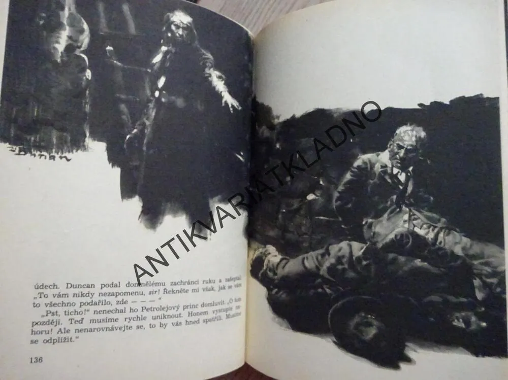 PETROLEJOVÝ PRINC, KAREL MAY, ZDENĚK BURIAN, **an