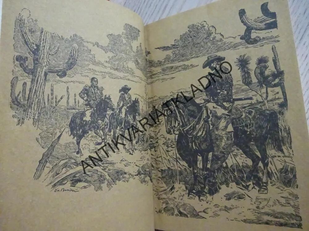 DUCH LLANA ESTACADA, KAREL MAY, ZDENĚK BURIAN, **an