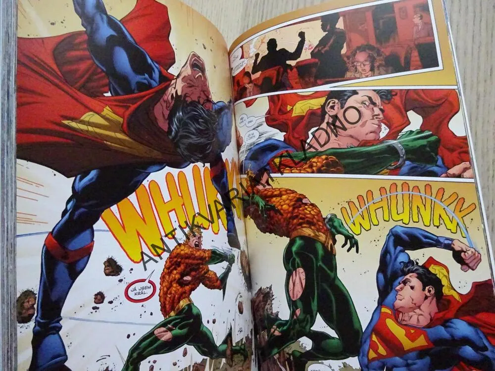AQUAMAN, PÁD DO HLUBIN, KOMIKS DC COMICS, **an