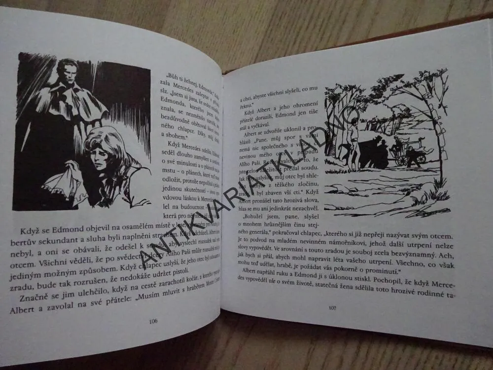 HRABĚ MONTE CHRISTO, ALEXANDER DUMAS, **an