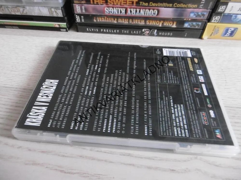 KRÁSKA V NESNÁZÍCH, DVD FILM ČR