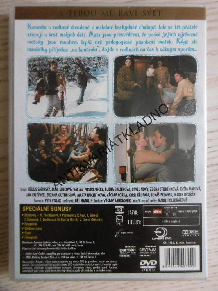S TEBOU MĚ BAVÍ SVĚT, DVD FILM ČR