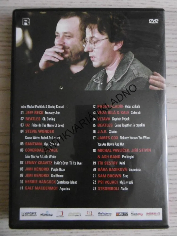 NA KLOBOUČKU, MICHAL PAVLÍČEK, ONDŘEJ KONRÁD, DVD HUDBA