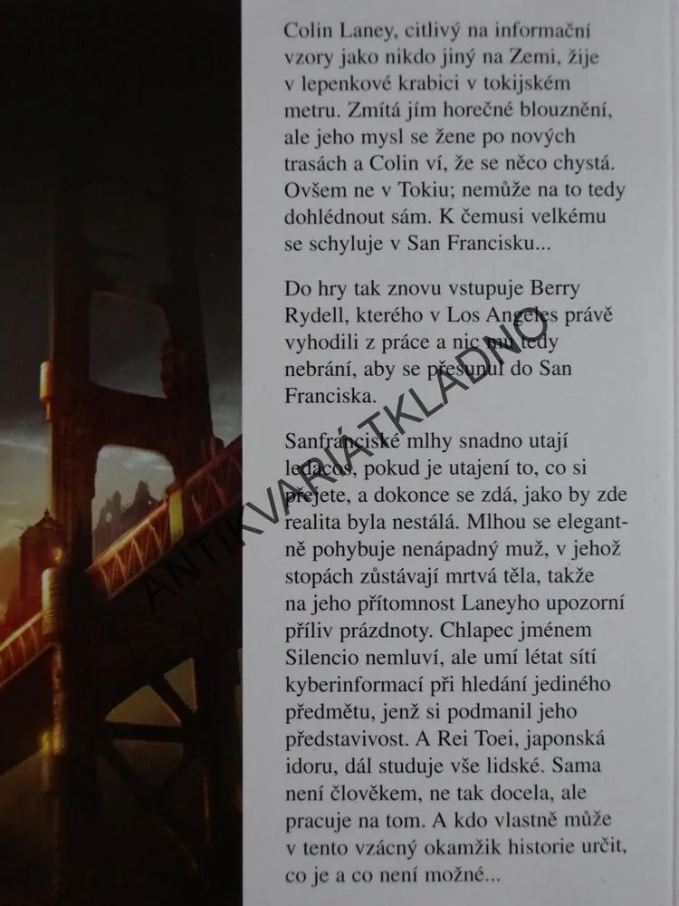 VŠECHNY PÁRTY ZEJTŘKA, WILLIAM GIBSON, **an