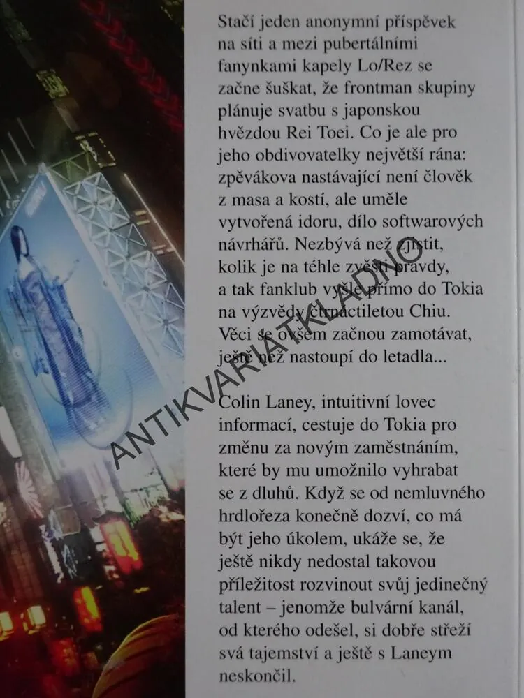 IDORU, WILLIAM GIBSON, **an
