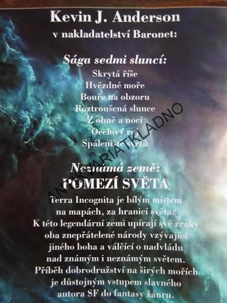 POMEZÍ SVĚTA, KEVIN J.ANDERSON, **an