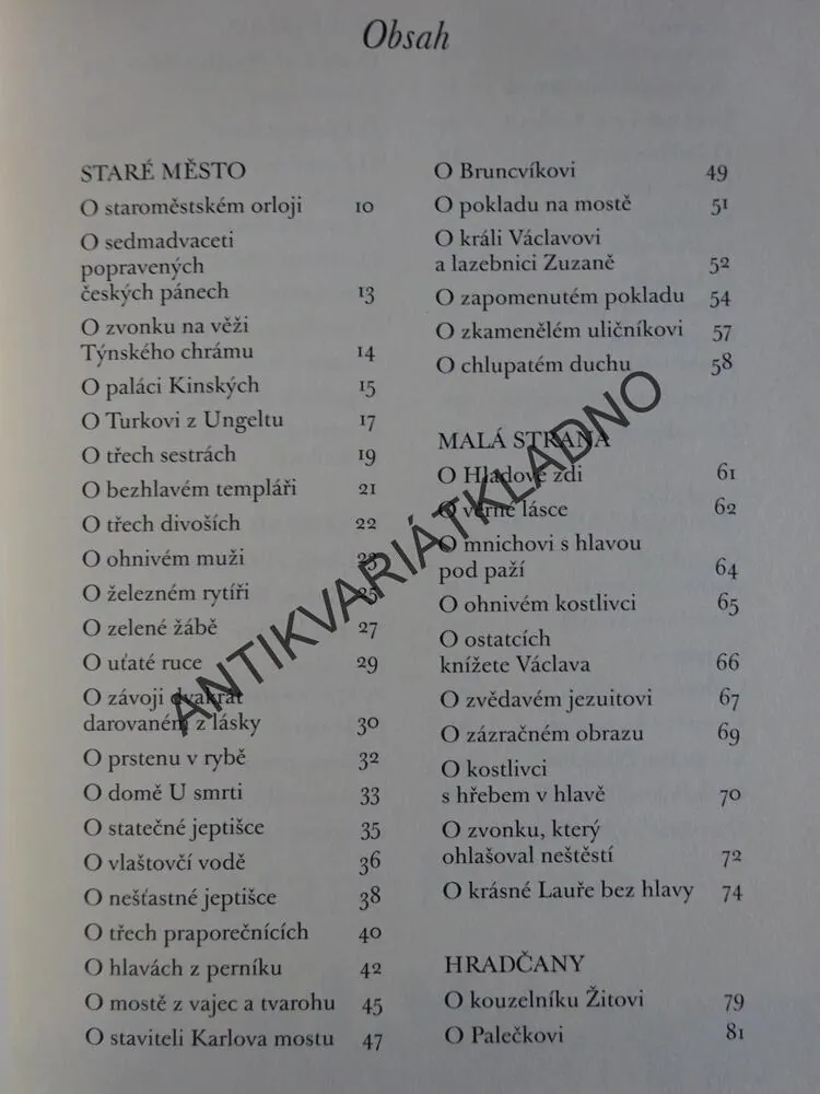 77 PRAŽSKÝCH LEGEND, ALENA JEŽKOVÁ, **an