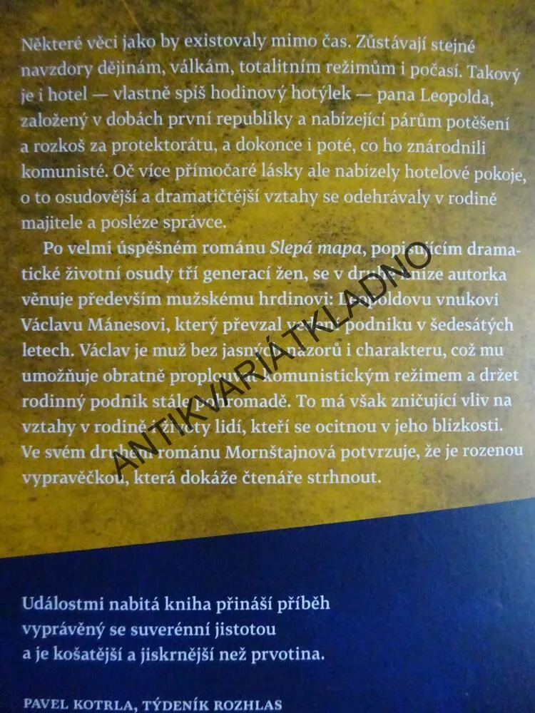 HOTÝLEK, ALENA MORNŠTAJNOVÁ, **an