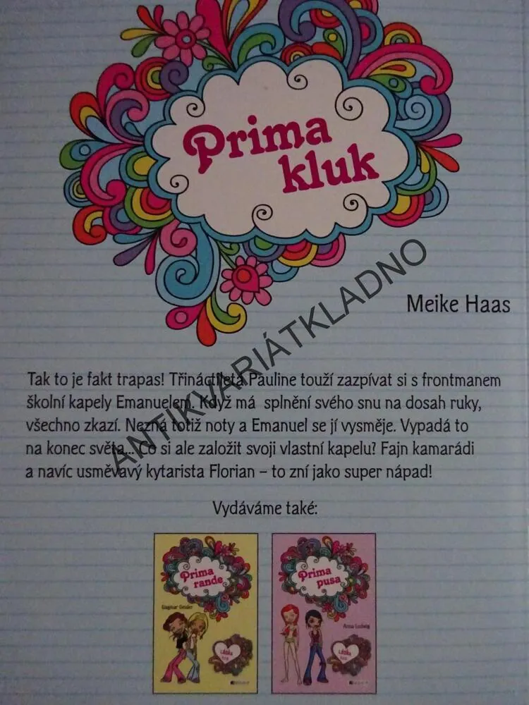 PRIMA KLUK, LÁSKA S. R. O., MEIKE HAAS, **an