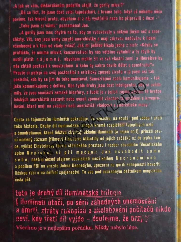 ZLATÉ JABLKO, ILLUMINATUS 2, ROBERT SHEA, ROBERT ANTON WILSON, **an