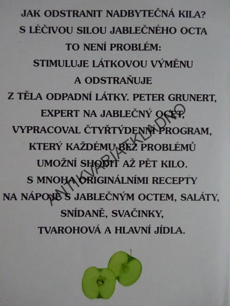 JABLEČNÝ OCET, PETER GRUNERT, **an