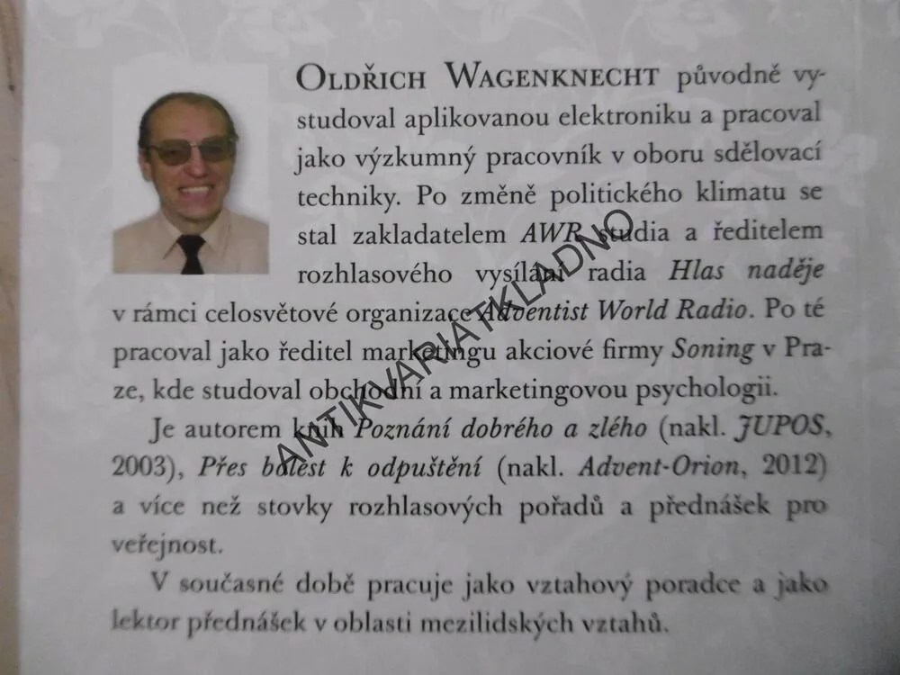 POMOZTE ZACHRÁNIT MÉ MANŽELSTVÍ 3, OLDŘICH WAGENKNECHT, **an