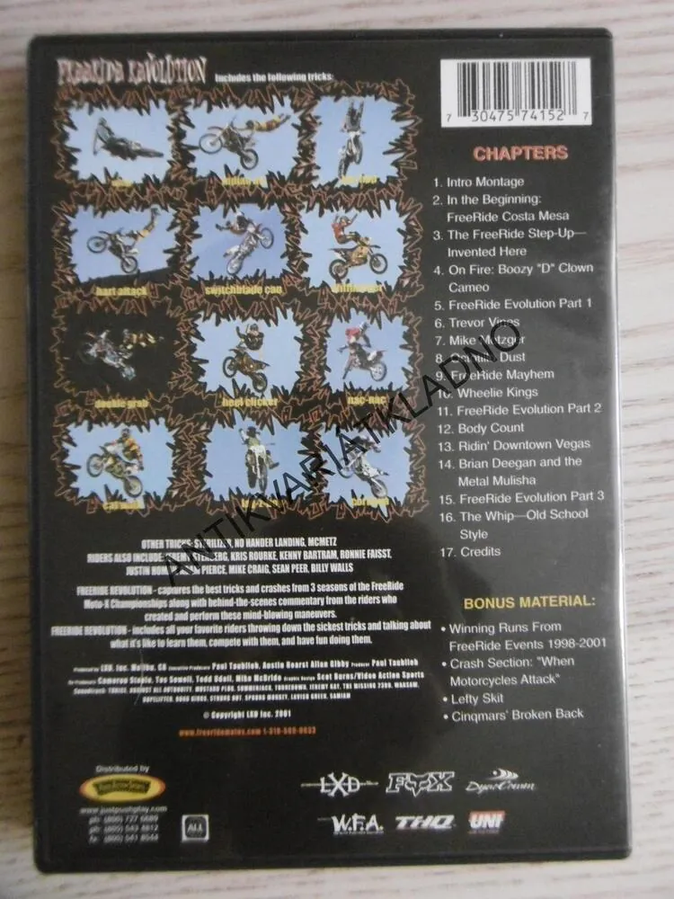 FREERIDE REVOLUTION, DVD FILM DOKUMENT