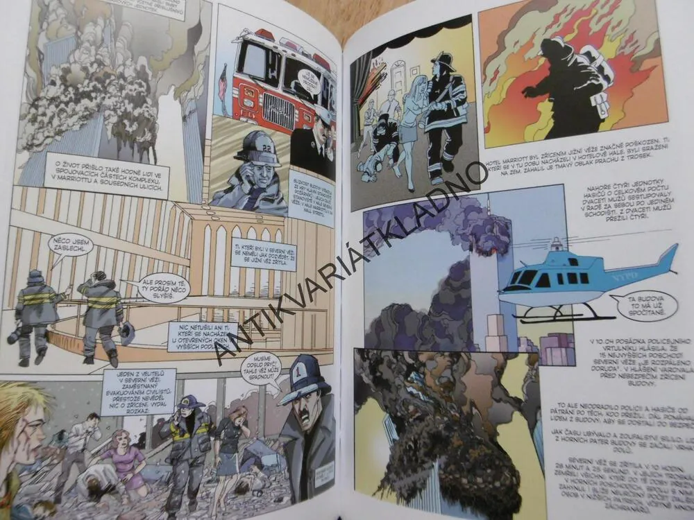 ZPRÁVA O 11. ZÁŘÍ., KOMIKS, JACOBSON, COLÓN, **an