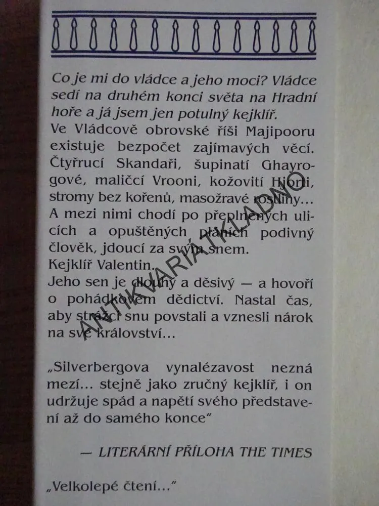 HRAD LORDA VALENTINA, ROBERT SILVERBERG, **an