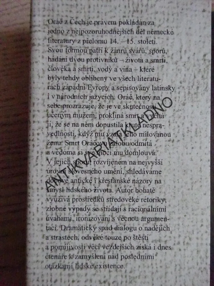 JAN ZE ŽATCE, ORÁČ Z ČECH, **an
