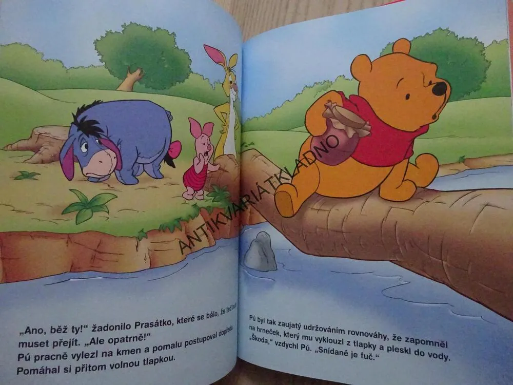 KDO SE BOJÍ SLONISKA?, MEDVÍDEK PÚ, WALT DISNEY, **an