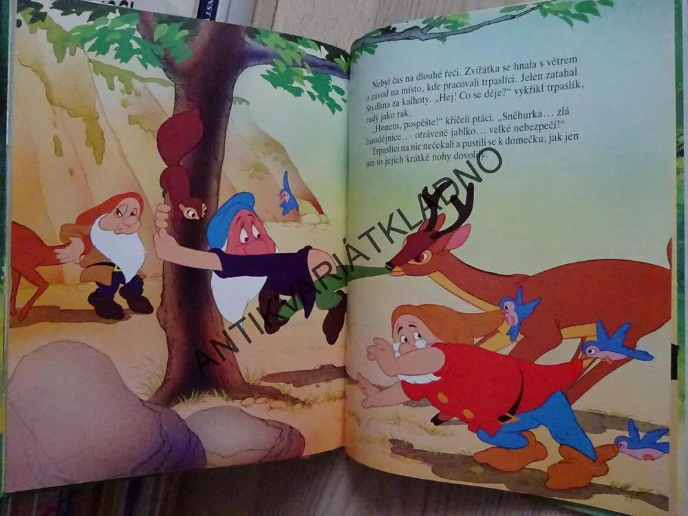 SNĚHURKA A SEDM TRPASLÍKŮ, WALT DISNEY, **an