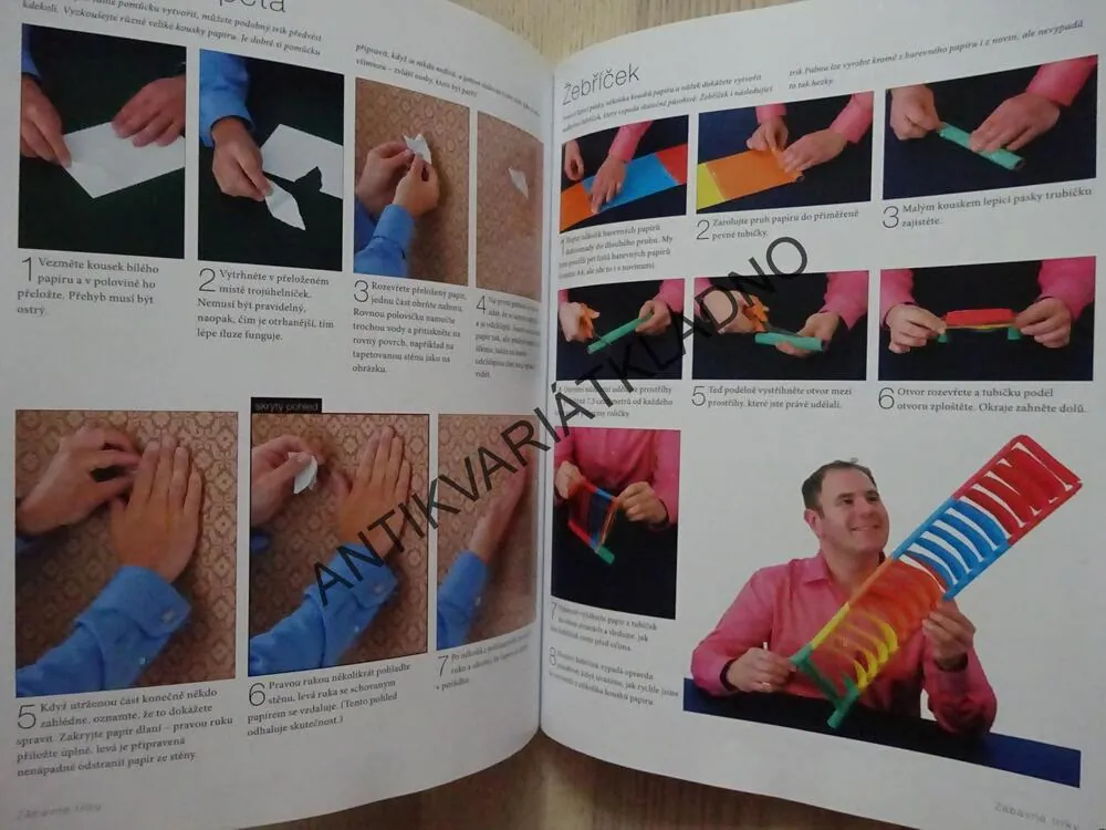 MALÁ KOUZLA, ZÁBAVNÉ TRIKY, OPTICKÉ ILUZE, NICHOLAS EINHORN, **an
