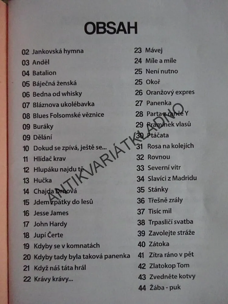 ZPĚVNÍK JANKOVÁKA, TÁBOR JANKOV