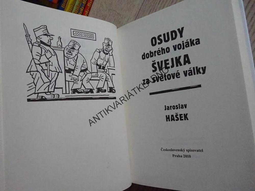 OSUDY DOBRÉHO VOJÁKA ŠVEJKA 1-4, JAROSLAV HAŠEK, LADA, **an