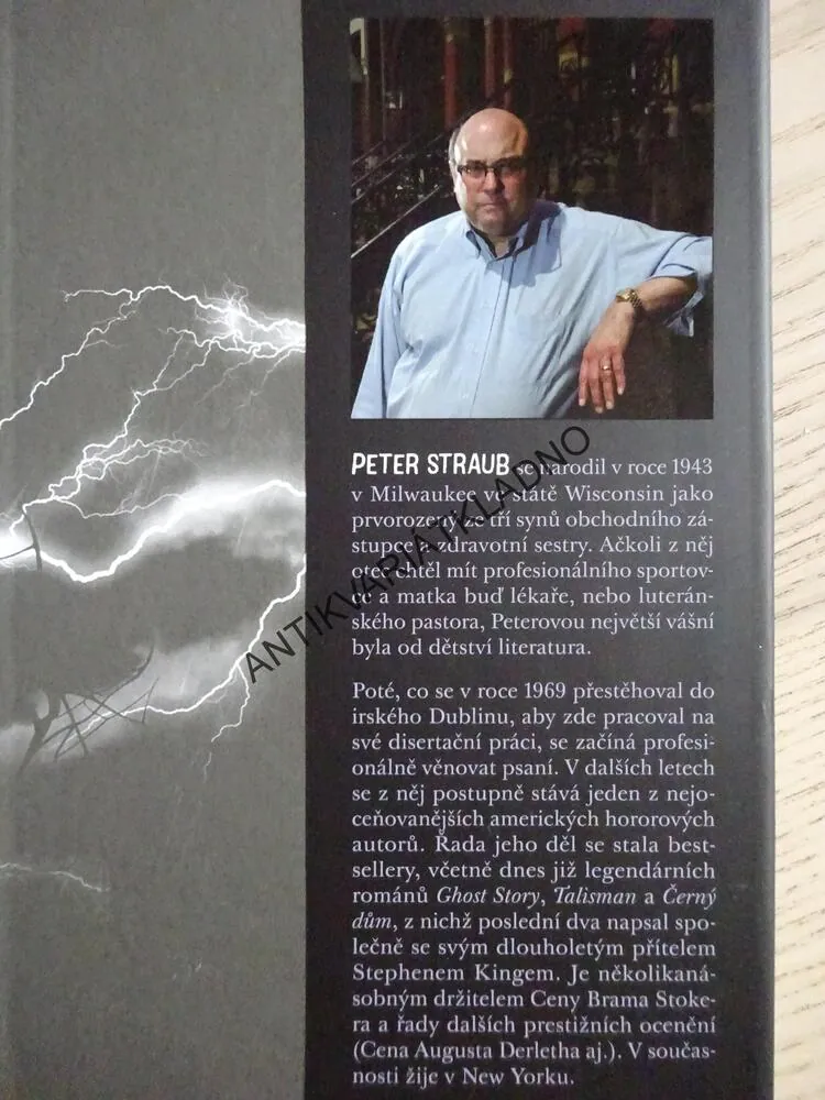STÍNOZEM, PETER STRAUB, **an