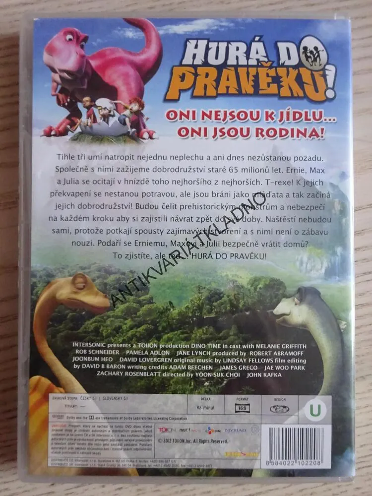 HURÁ DO PRAVĚKU!, DVD FILM 