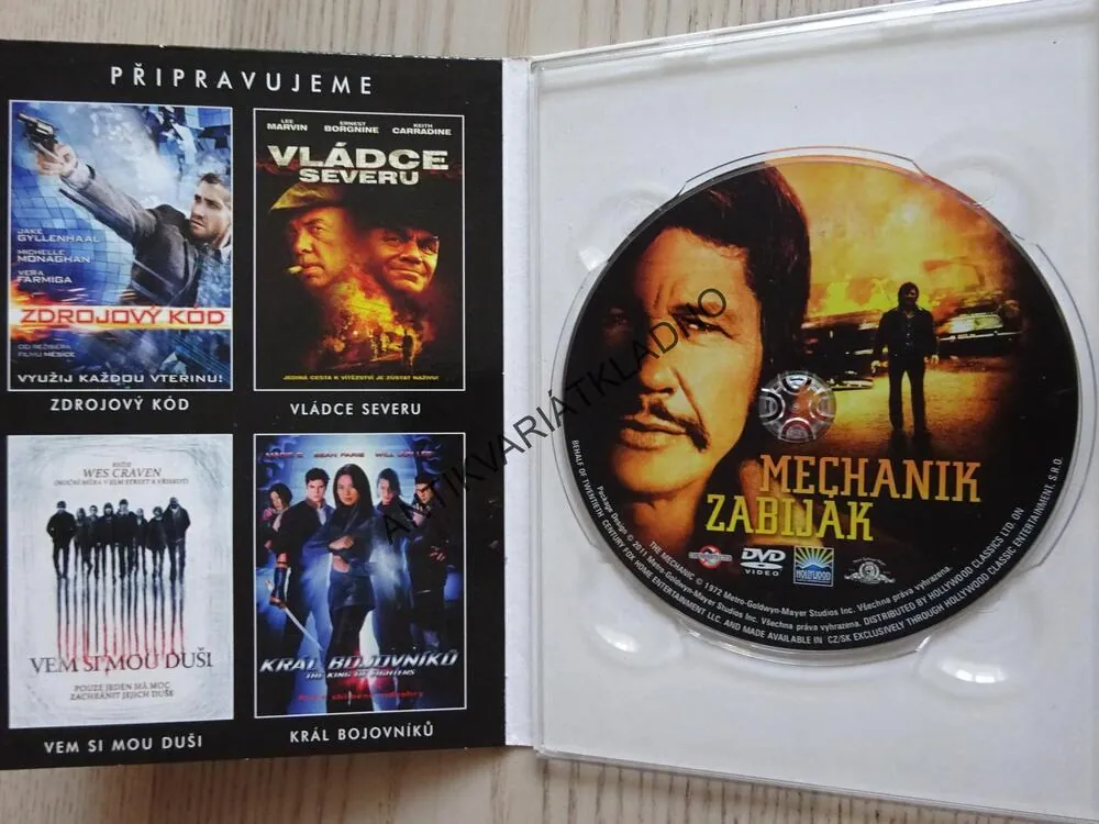 MECHANIK ZABIJÁK, DVD FILM 