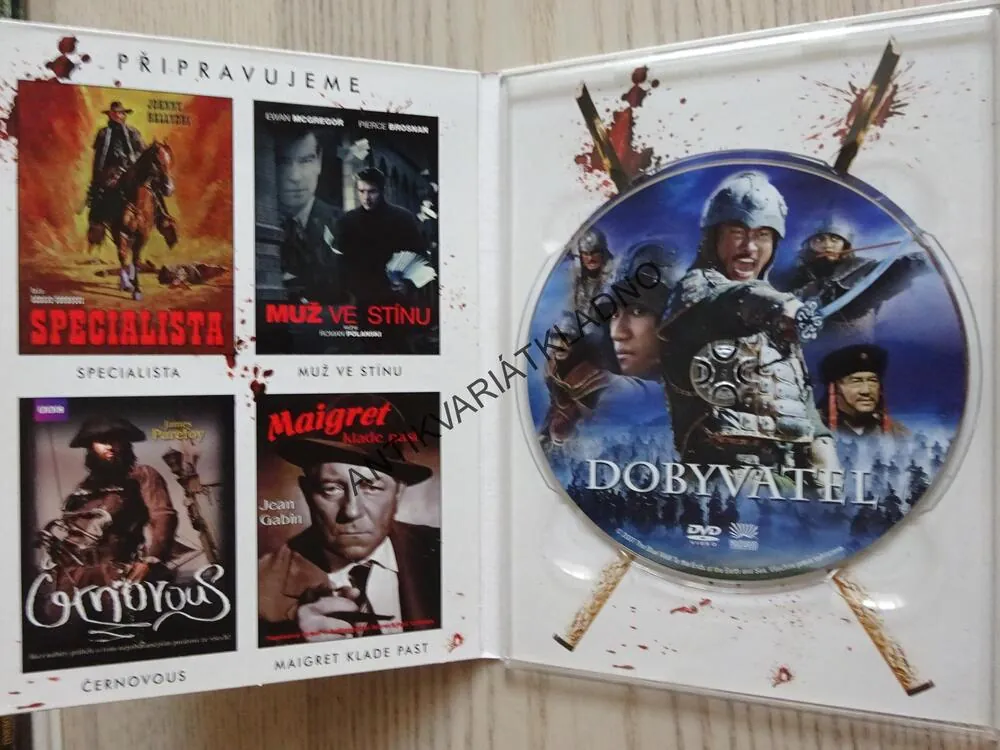DOBYVATEL, VLÁDCE NEJVĚTŠÍ ŘÍŠE SVĚTA, DVD FILM