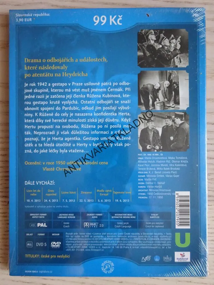 PAST, DVD FILM 