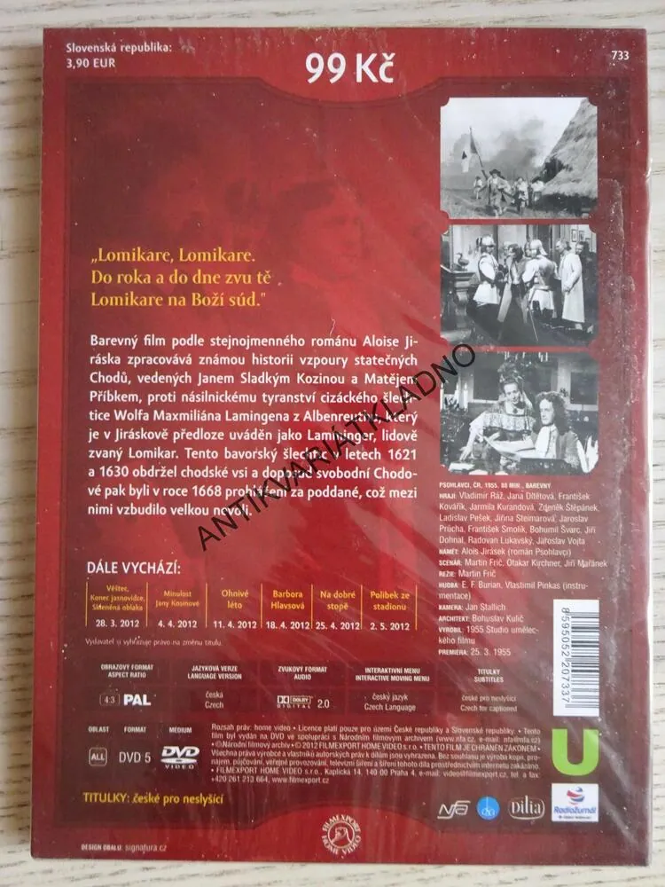 PSOHLAVCI, DVD FILM 