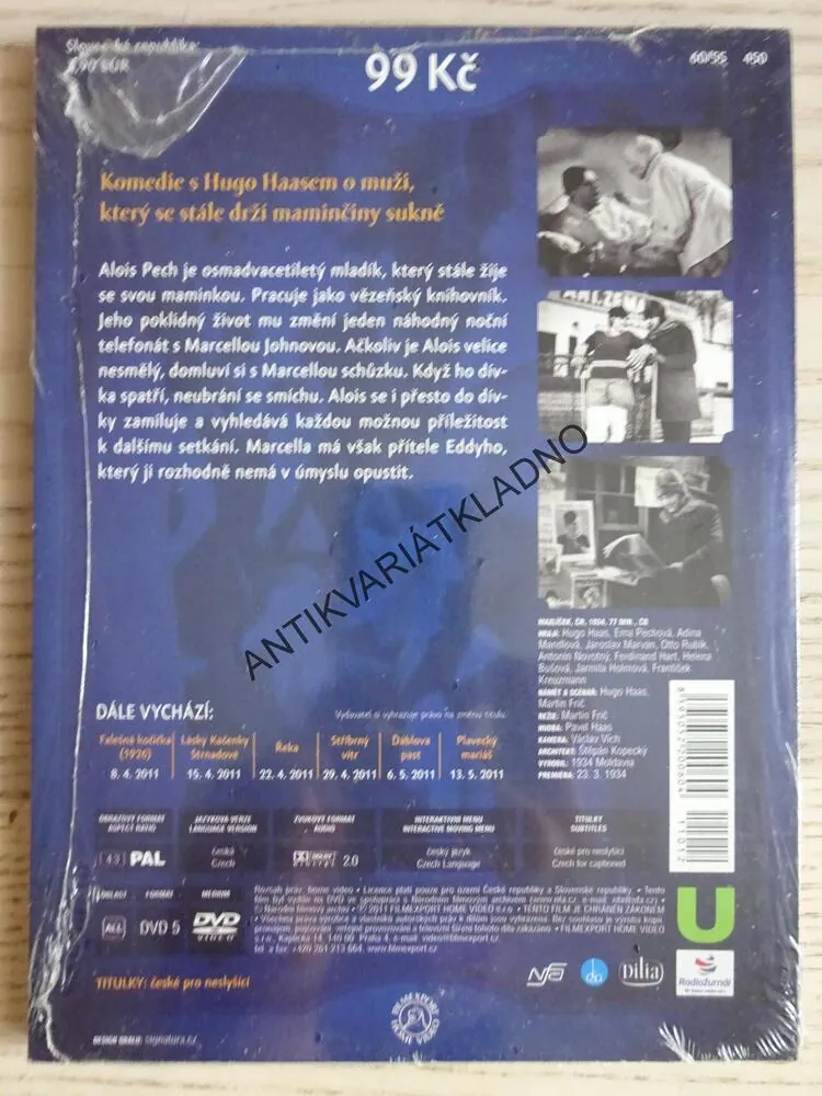 MAZLÍČEK, DVD FILM 