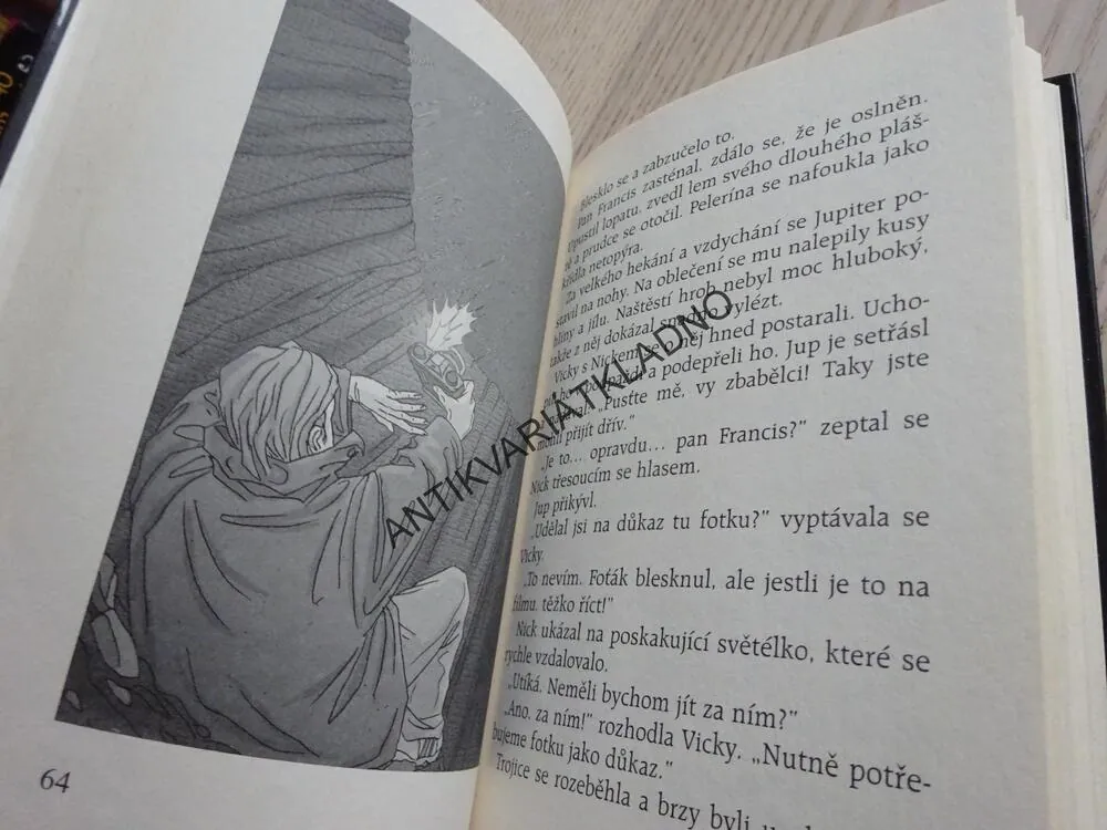 KLUB ZÁHAD, ZLODĚJ MRTVOL, CHYBÍ LUPA, THOMAS BREZINA, **an
