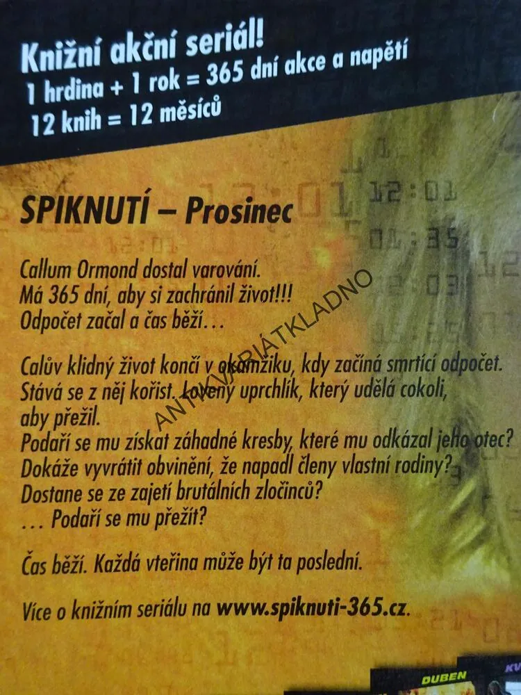 SPIKNUTÍ 365, PROSINEC, GABRIELLE LORD, **an