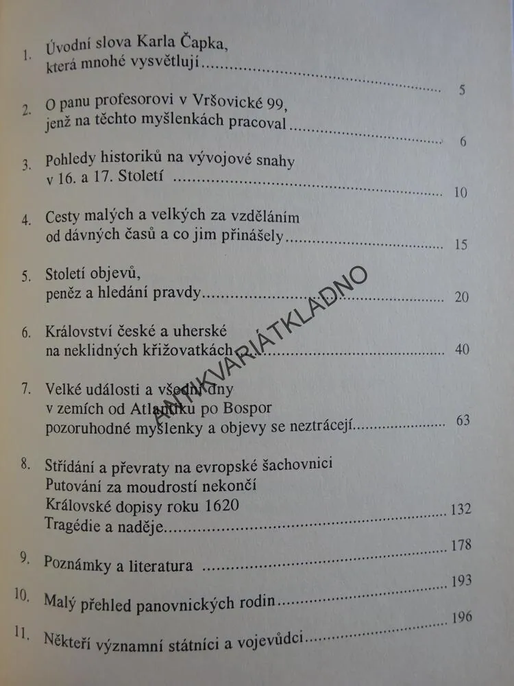 PŘEDEHRY K VELKÉMU ZÁPASU ANEB CESTAMI 16. A 17. STOLETÍ, SYLVIA OSTROVSKÁ, **an 