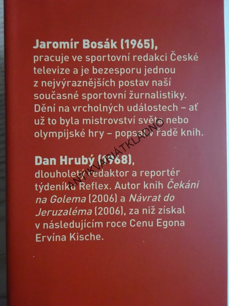 ČÍNA, JAROMÍR BOSÁK, DAN HRUBÝ, **an