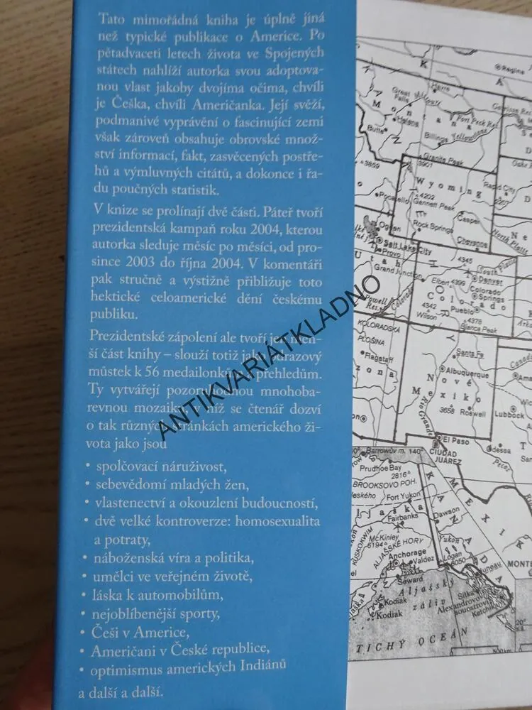 SVĚT ZVANÝ AMERIKA, O VOLBÁCH A NEJEN O NICH, JIŘINA RYBÁČKOVÁ, **an