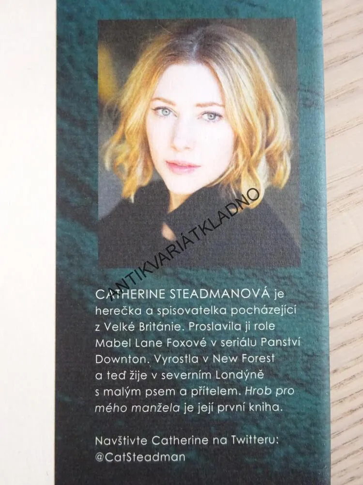 HROB PRO MÉHO MANŽELA, CATHERINE STEADMANOVÁ, **an