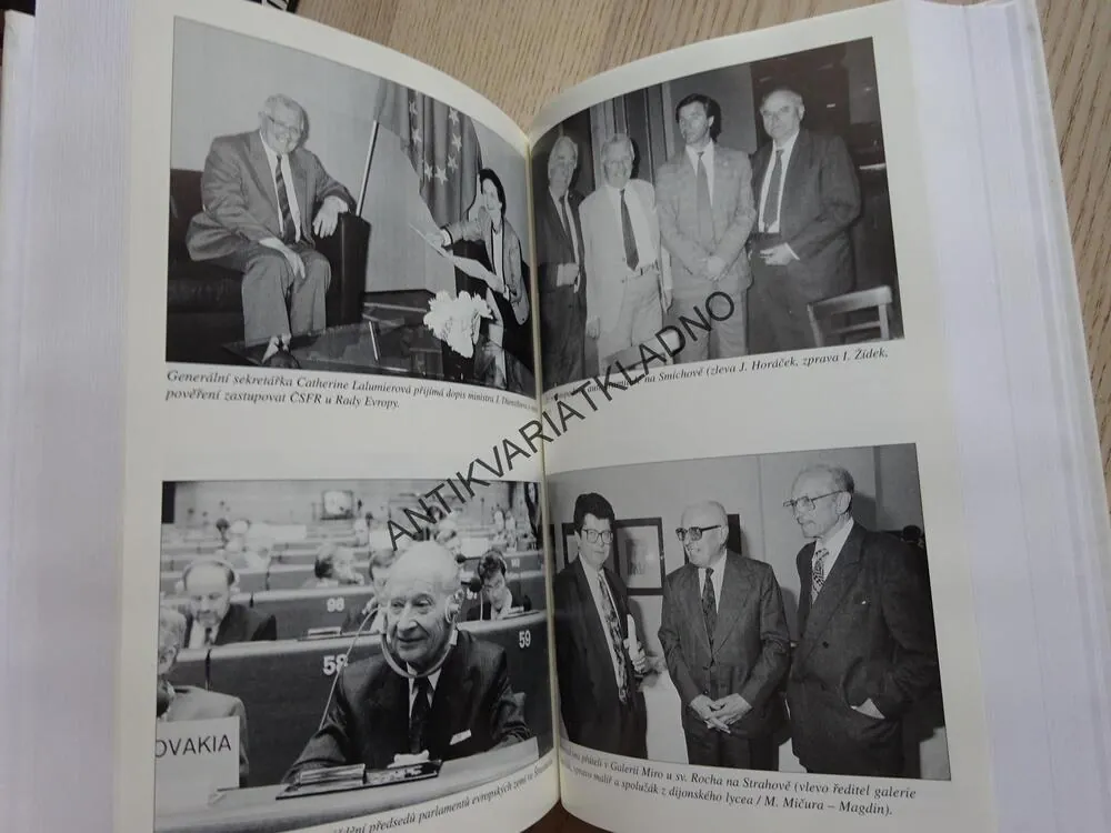 ČESTMÍR CÍSAŘ, ČLOVĚK A POLITIK, KNIHA VZPOMÍNEK A ÚVAH, **an