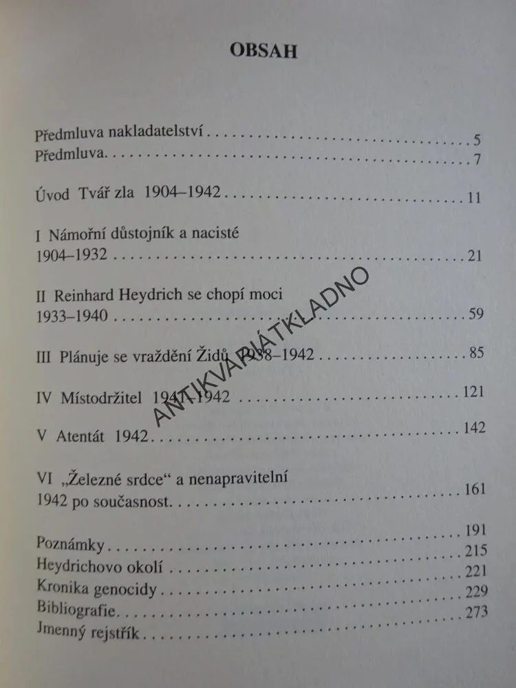 HEYDRICH, MARIO R. DEDERICHS, **an