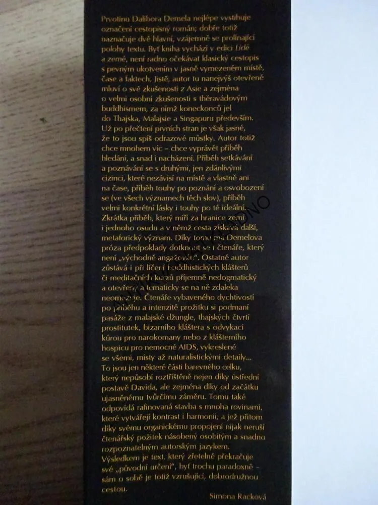 KDO ROZBIJE HORY, DALIBOR DEMEL, **an