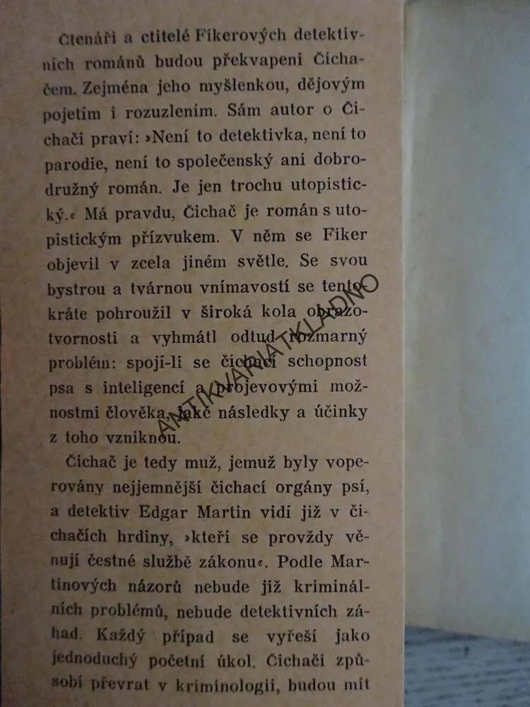 ČICHAČ, EDUARD FIKER, **an