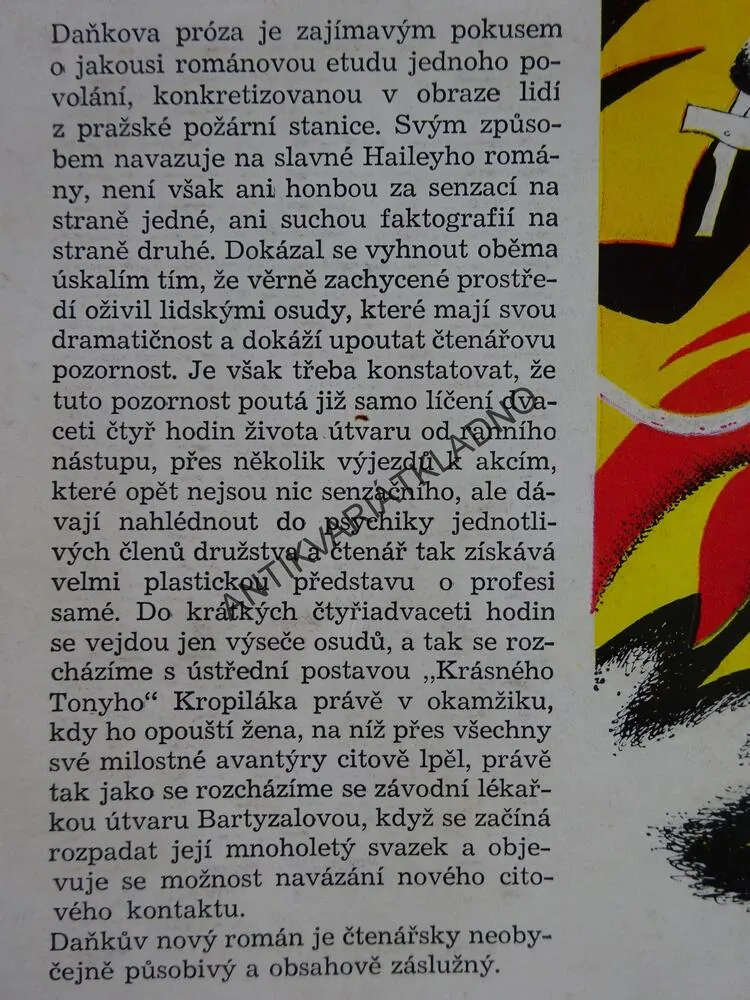 ŽHAŘKY A POŽÁRNICE, OLDŘICH DANĚK, **an