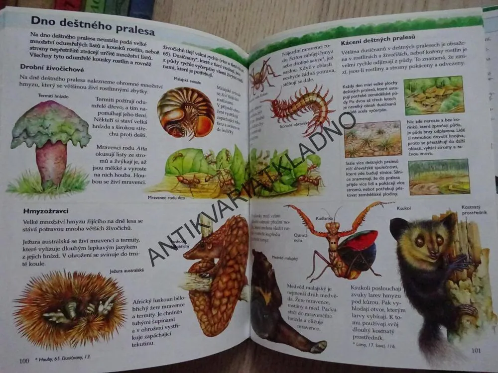 ENCYKLOPEDIE ŽIVÉHO SVĚTA, **an