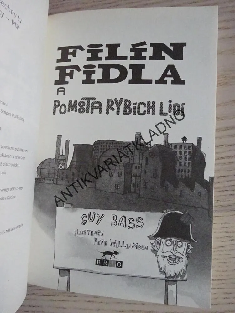 FILÍN FIDLA A POMSTA RYBÍCH LIDÍ, GUY BASS, **an