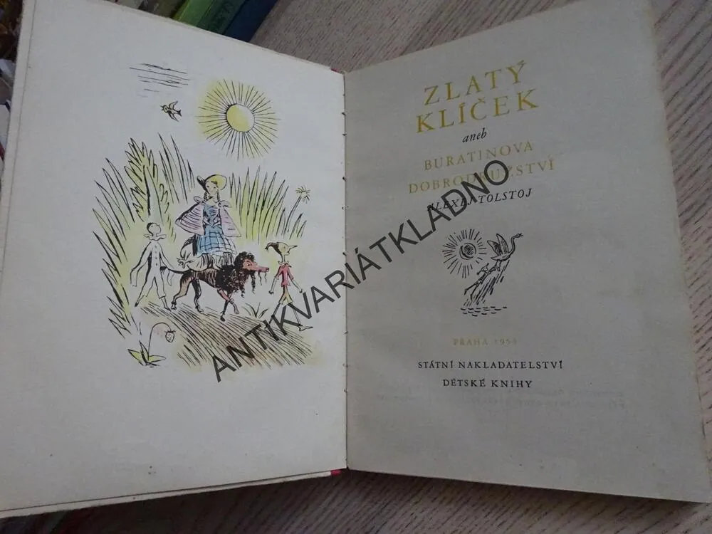 ZLATÝ KLÍČEK, ALEXEJ TOLSTOJ, **an
