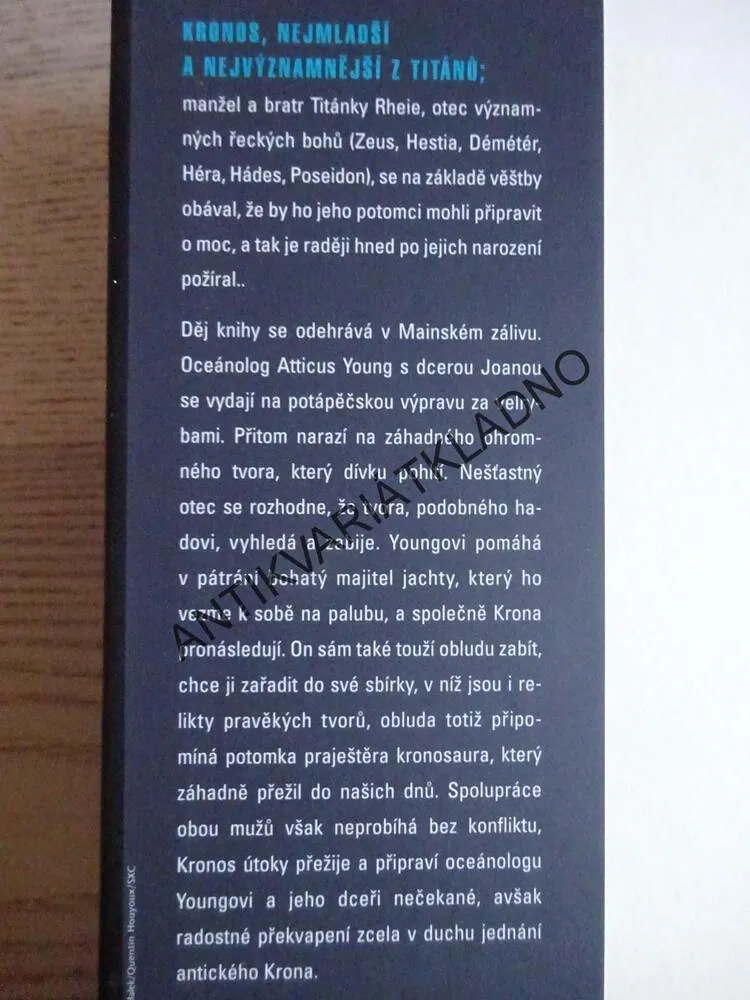 KRONOS, JEREMY ROBINSON, **an